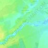 Mappa topografica Антелево, altitudine, rilievo