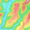 Mappa topografica Scheidterberg, altitudine, rilievo
