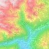 Mappa topografica Carisolo, altitudine, rilievo