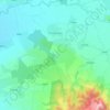 Mappa topografica Cociuba Mare, altitudine, rilievo