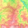 Mappa topografica Großschirma, altitudine, rilievo