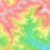 Mappa topografica Cavargna, altitudine, rilievo