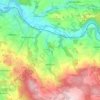 Mappa topografica Langenweißbach, altitudine, rilievo