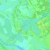 Mappa topografica Leukermeer, altitudine, rilievo
