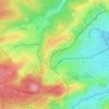 Mappa topografica Kräherwald, altitudine, rilievo