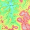 Mappa topografica 36419, altitudine, rilievo