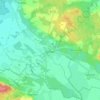 Mappa topografica Golzow, altitudine, rilievo