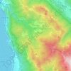 Mappa topografica Esino Lario, altitudine, rilievo