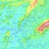 Mappa topografica Vargem, altitudine, rilievo