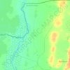 Mappa topografica Di, altitudine, rilievo