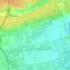 Mappa topografica Bornheim, altitudine, rilievo