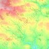Mappa topografica Killeagh, altitudine, rilievo