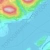 Mappa topografica Domaso, altitudine, rilievo