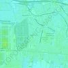 Mappa topografica Ellener Feld, altitudine, rilievo