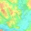 Mappa topografica сельское поселение Светлое Поле, altitudine, rilievo