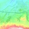 Mappa topografica Benisoda, altitudine, rilievo