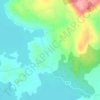 Mappa topografica Cuingbeg, altitudine, rilievo