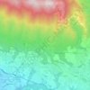 Mappa topografica Luvinate, altitudine, rilievo