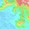 Mappa topografica Pampore, altitudine, rilievo