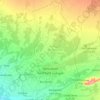 Mappa topografica Taroudant تارودانت, altitudine, rilievo