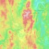 Mappa topografica Новоуральский городской округ, altitudine, rilievo