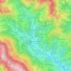 Mappa topografica Sant'Omobono Terme, altitudine, rilievo
