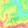 Mappa topografica Lapio, altitudine, rilievo