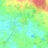Mappa topografica Gimino, altitudine, rilievo
