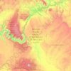 Mappa topografica Western Navajo Agency, altitudine, rilievo
