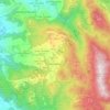 Mappa topografica Monteflavio, altitudine, rilievo