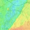 Mappa topografica 81543, altitudine, rilievo