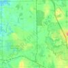 Mappa topografica Holly Township, altitudine, rilievo