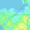 Mappa topografica Rambin, altitudine, rilievo