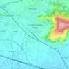 Mappa topografica Carobbio degli Angeli, altitudine, rilievo
