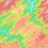 Mappa topografica Lieg, altitudine, rilievo