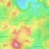 Mappa topografica Dockweiler, altitudine, rilievo