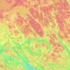 Mappa topografica Светогорское городское поселение, altitudine, rilievo