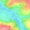 Mappa topografica Couilly-Pont-aux-Dames, altitudine, rilievo