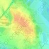 Mappa topografica Щеглово, altitudine, rilievo