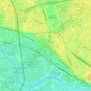 Mappa topografica 22111, altitudine, rilievo