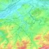 Mappa topografica 58640, altitudine, rilievo