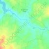 Mappa topografica Augers-en-Brie, altitudine, rilievo