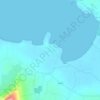 Mappa topografica Ballinrannig, altitudine, rilievo