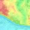Mappa topografica Schnakenbek, altitudine, rilievo