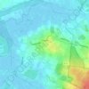 Mappa topografica Haale, altitudine, rilievo