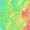 Mappa topografica Riverdale, altitudine, rilievo
