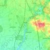 Mappa topografica Tarp, altitudine, rilievo