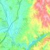 Mappa topografica São Pedro de Tomar, altitudine, rilievo