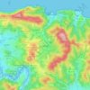 Mappa topografica Lemoiz, altitudine, rilievo