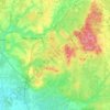 Mappa topografica Osterheide, altitudine, rilievo